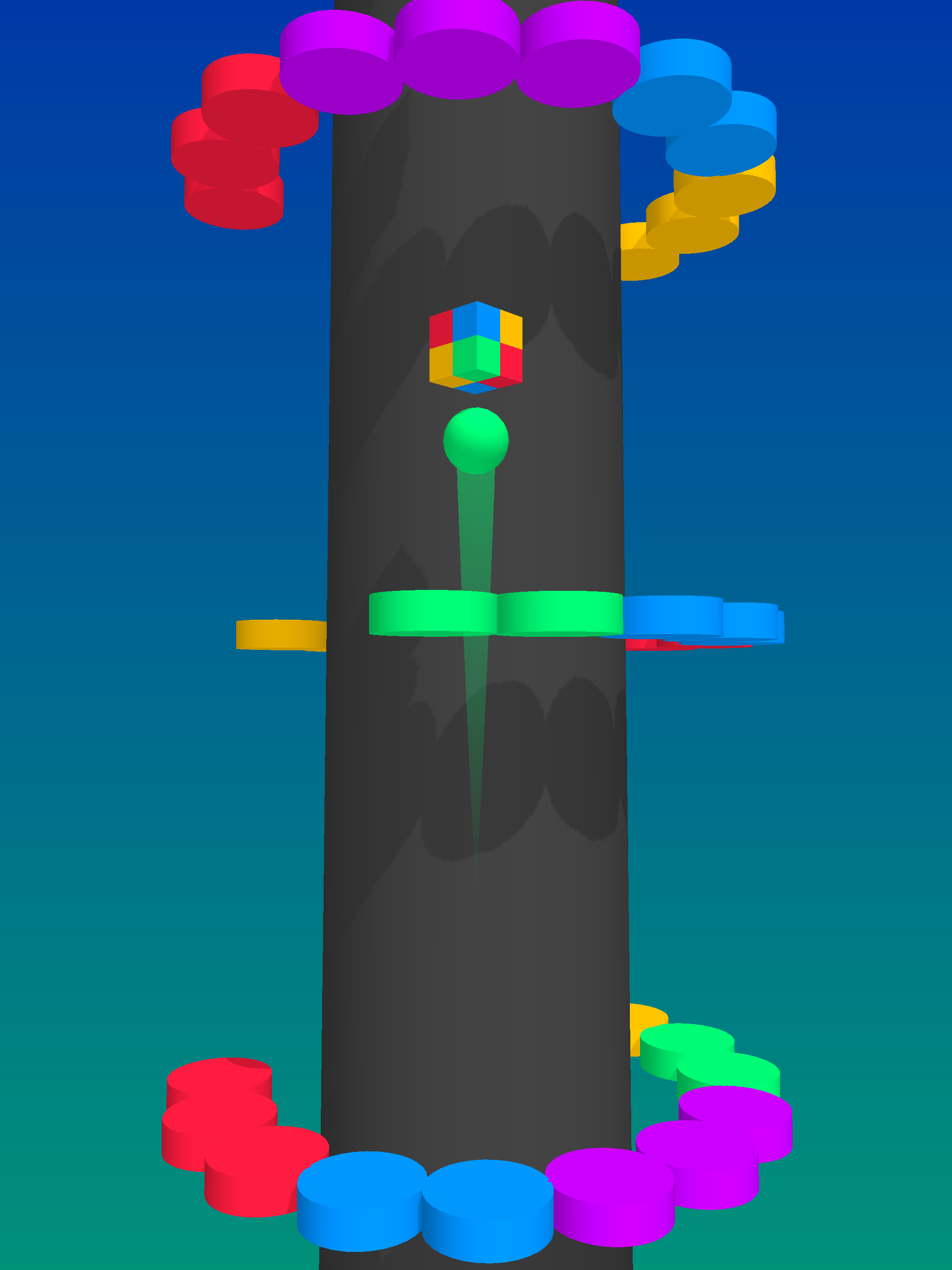 Color Balls Climb- Jump Up screenshot 8