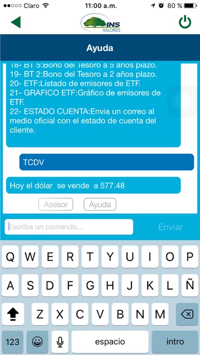 INS Valores screenshot 3