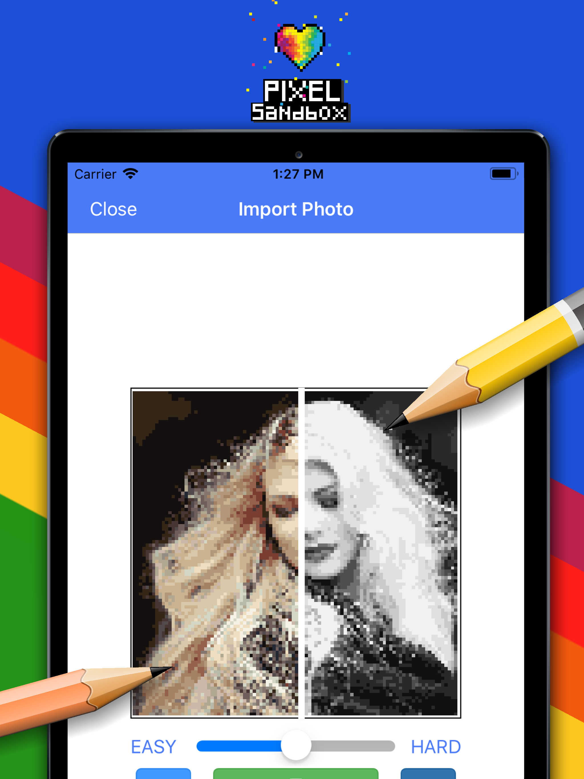 Pixel Sandbox Color by number