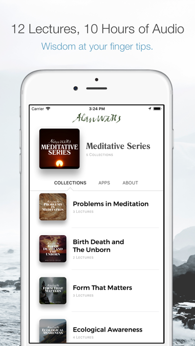 How to cancel & delete Alan Watts Meditative Series from iphone & ipad 1