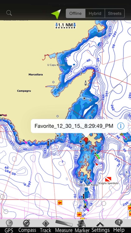 Aeolian Is. GPS Nautical Chart