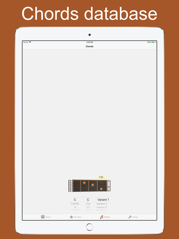 Songbook & Guitar tabs iPad screenshot 4 - Music app