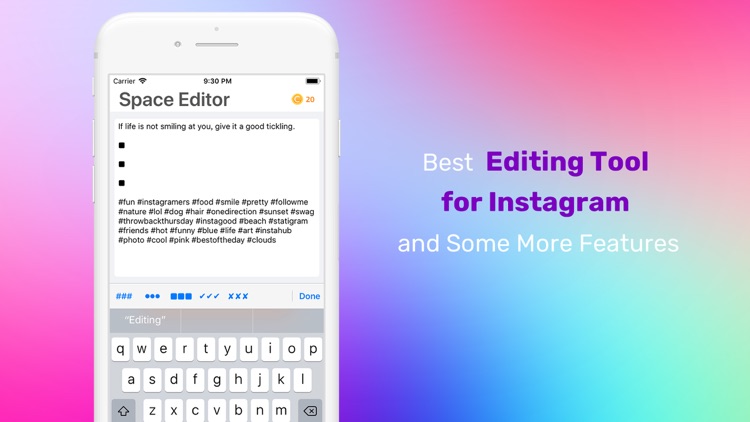 InSpace for Followers & Likes