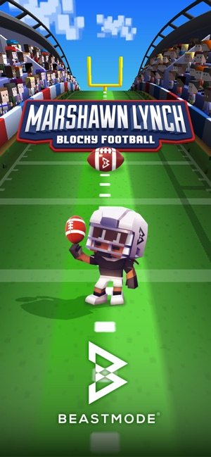 Marshawn Lynch Blocky Football(圖1)-速報App