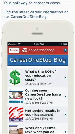 Game screenshot CareerOneStop Mobile hack