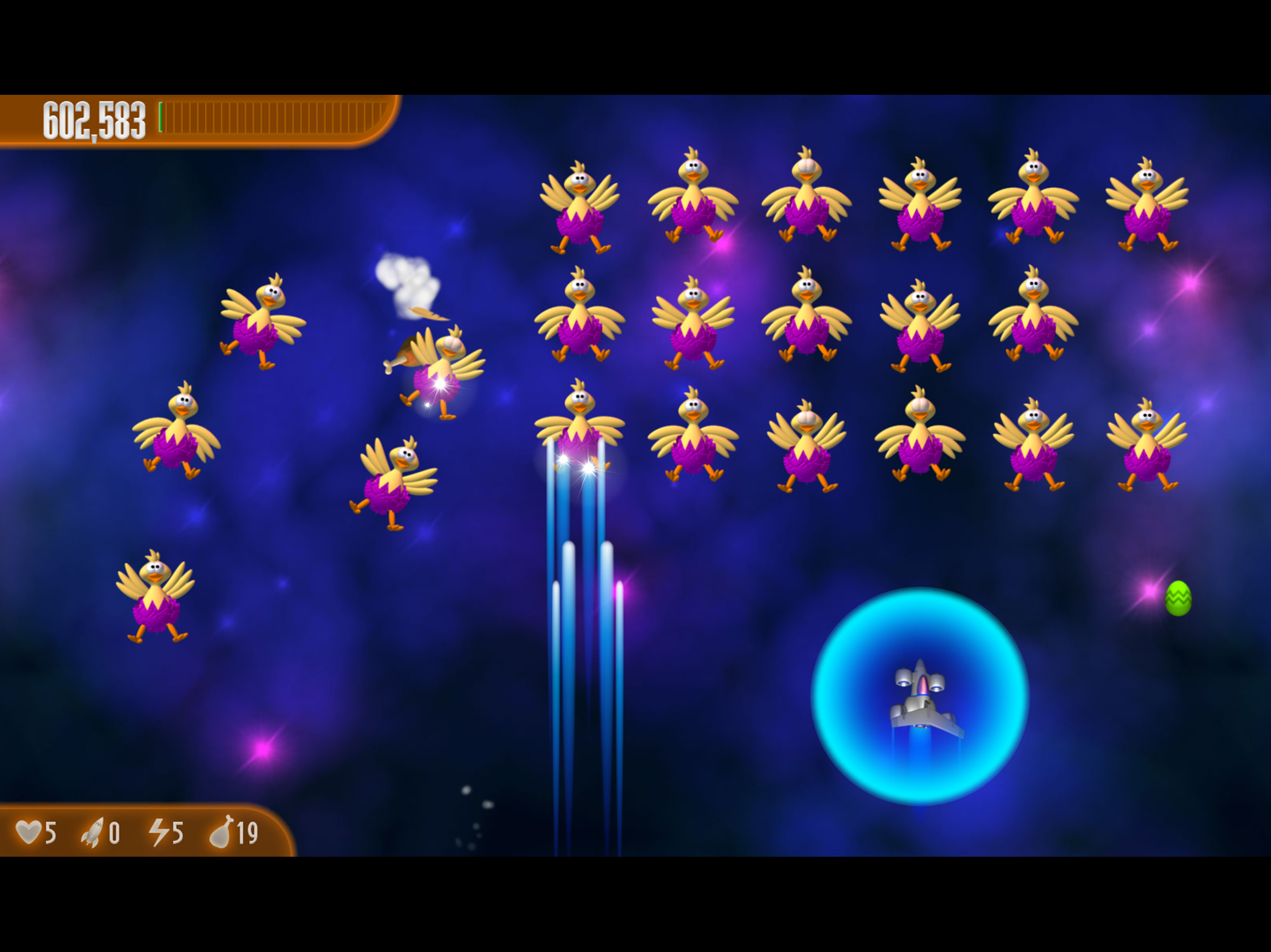 Chicken Invaders 3 Easter HD screenshot 3