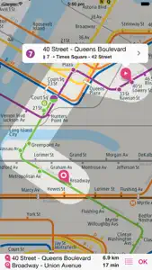 New York Rail Map Lite screenshot #3 for iPhone