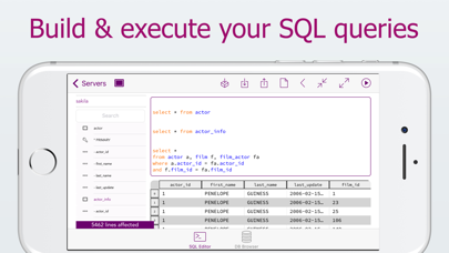 Screenshot #2 pour Commit : A modern MySQL client