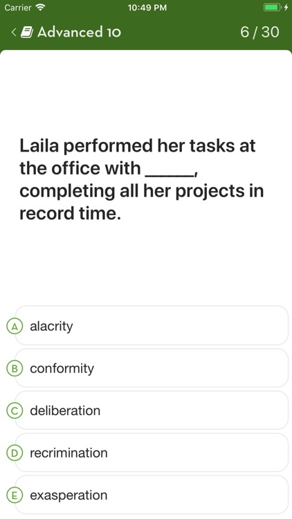 IELTS Practice: Vocabulary screenshot-4