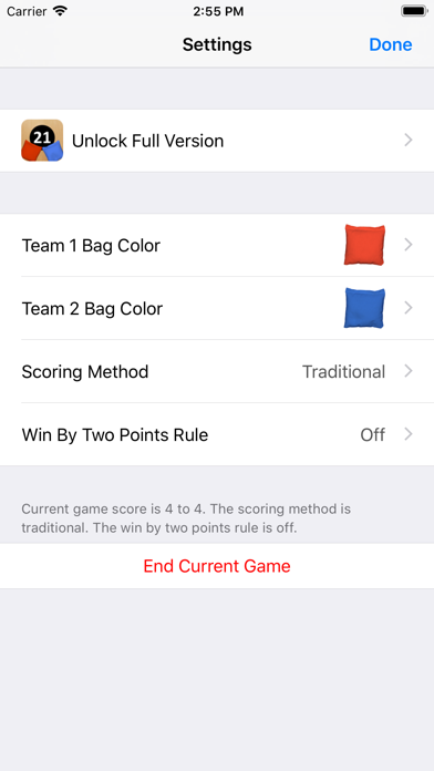 Screenshot #4 for Cornhole Easy Score