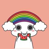 Rainbow Bunny Animated Sticker app icon - Stickers app for iPhone