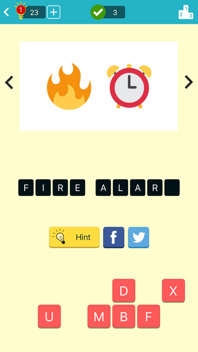 Screenshot #1 pour Emoji Quiz