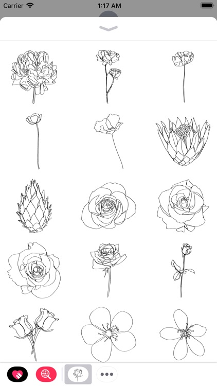 Flowers Sticker Collection