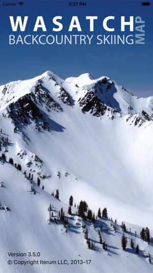 Wasatch Backcountry Skiing Map on the App Store