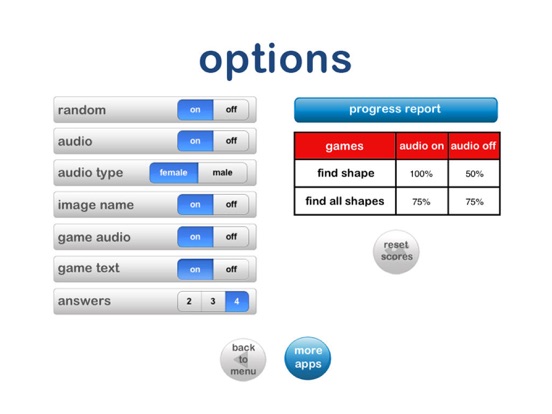 Autism iHelp – Shapes iPad screenshot 5 - Education app