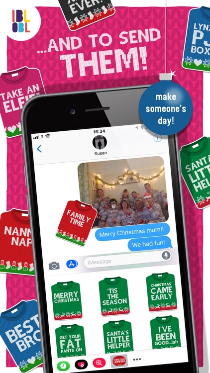 Christmas Jumpers for iMessage