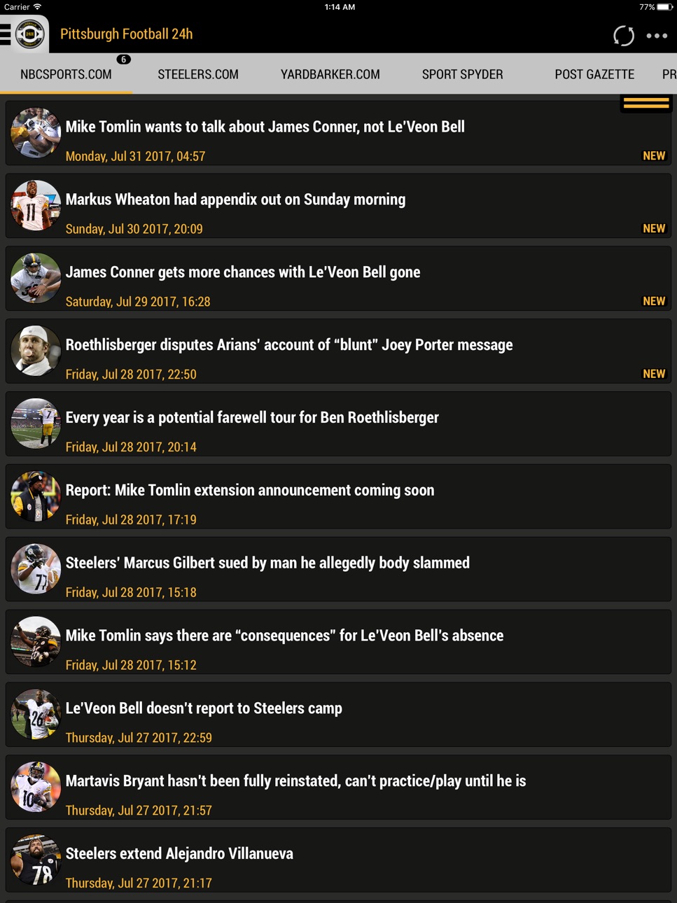iPad screenshot