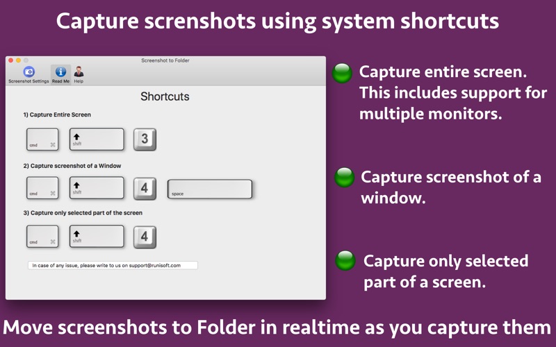 Screenshot #2 pour Screenshot to Folder