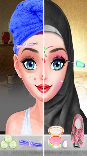 Muslim Hijab Makeover Hand art(圖4)-速報App