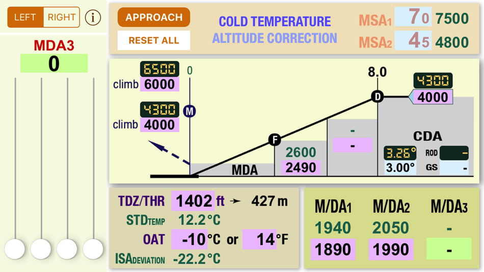 #2. Altitude Correction (iOS) Podle: Steger Grafix