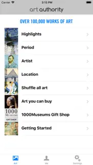 art authority iphone screenshot 1