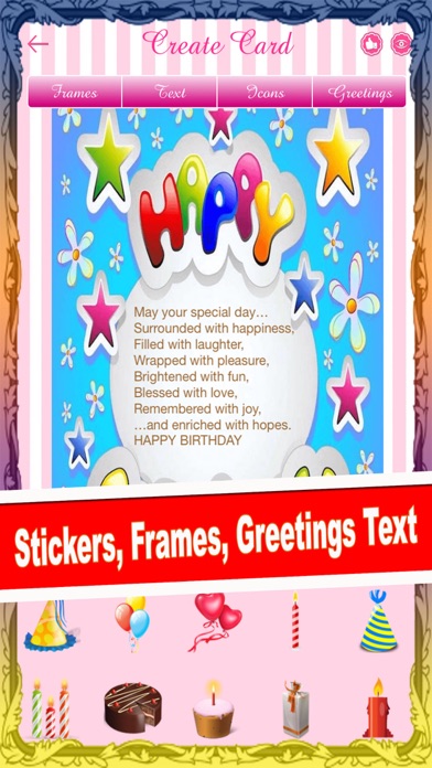 Birthday Card Maker screenshot 4