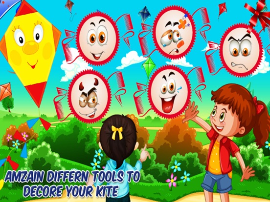 Flying Kite Battle Runner iPad screenshot