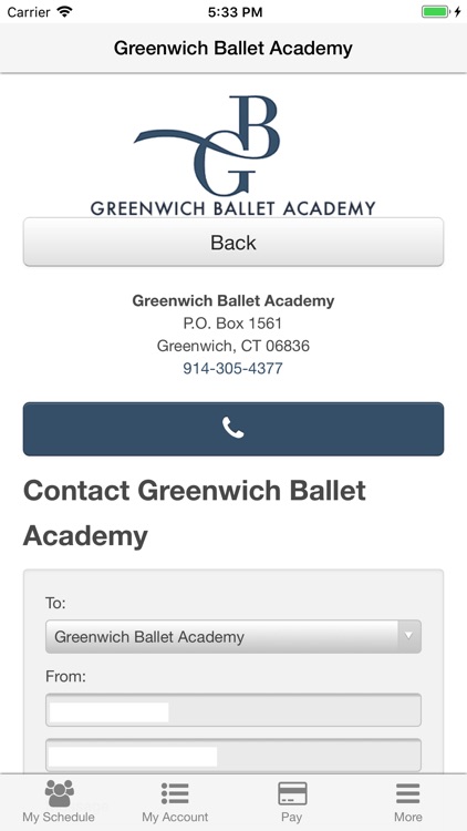 Greenwich Ballet Academy