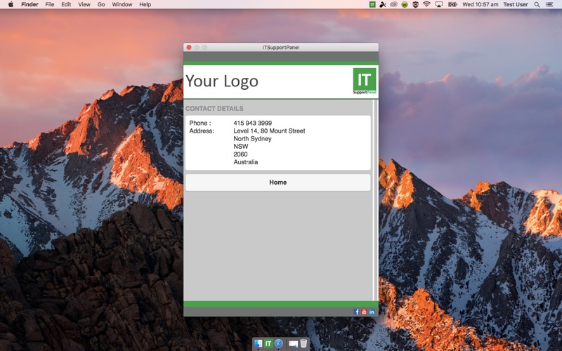 App screenshot