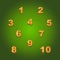 It is a very easy game, to learn the numbers from 1 to 10, in Spanish