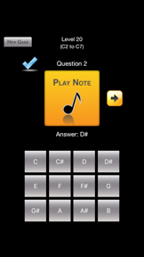 Perfect Pitch Practice Pro screenshot