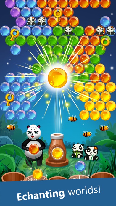 Bubble Shooter Panda screenshot 2