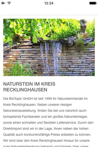 Biotopic Natursteine screenshot 2