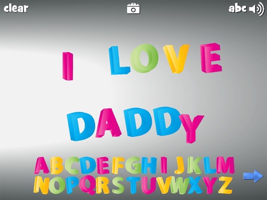 Screenshot #5 pour Magnetic letters