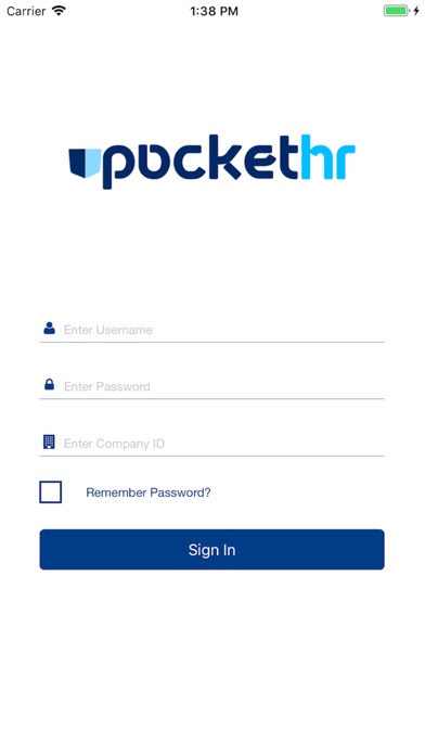 PocketHR screenshot 2