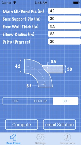 Piping Base Elbow Layout Calcのおすすめ画像3