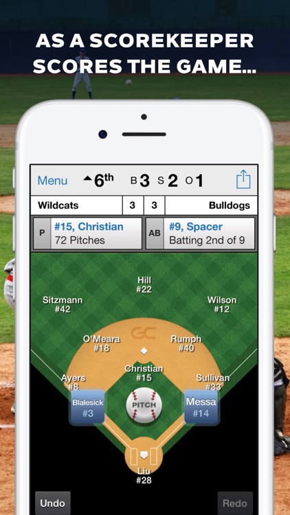 GameChanger Baseball Softball screenshot-0