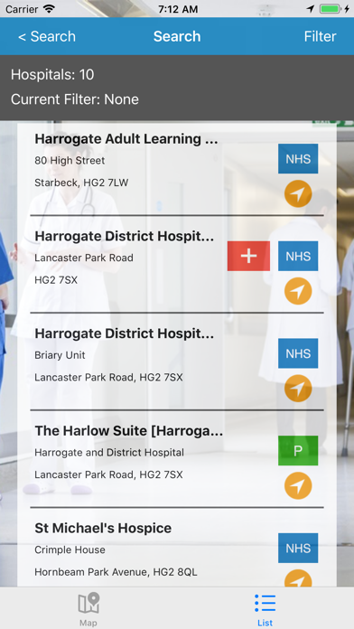 UK Hospital Finder screenshot 3