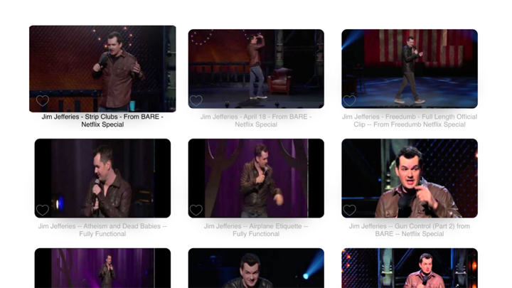 Screenshot #1 pour Comedy TV - Stand up comedy