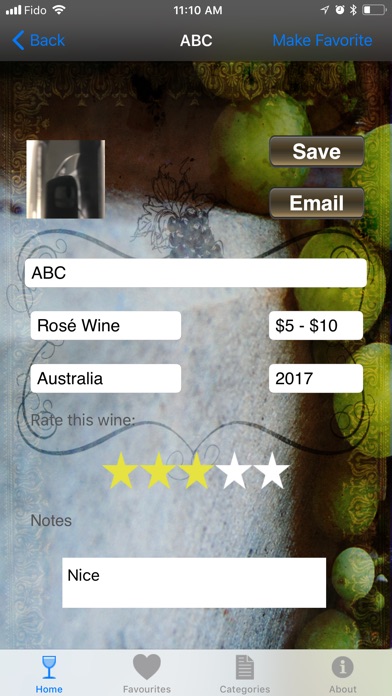 Wine Diary by Bang Albino screenshot 3