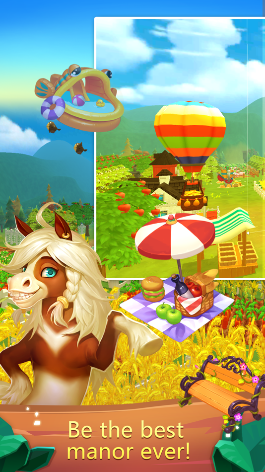 #1. Barn Story: 3D Dreamy Bay Farm (iOS) di: AE Mobile