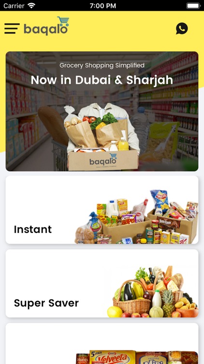 baqalo(UAE) - Order Grocery