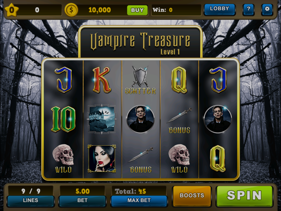 Vampire Treasure Slotsのおすすめ画像2