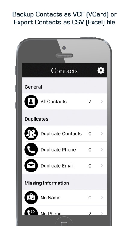 Easy Contact Backup Manager