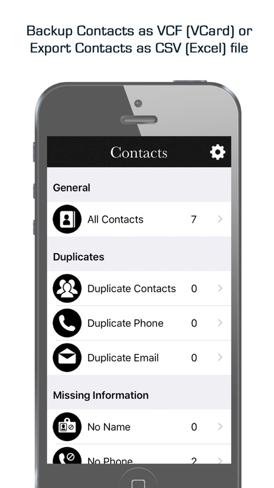 #2. Easy Contact Backup Manager (iOS) โดย: Dipak Keshariya