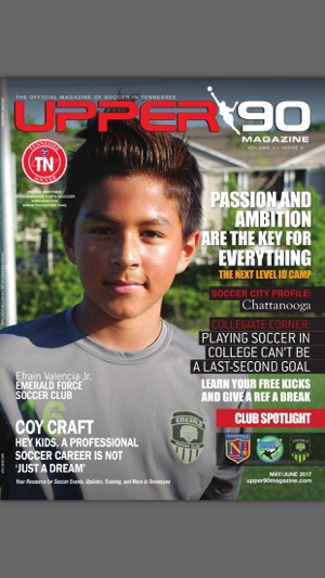 Upper90 Magazine for Soccer