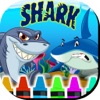 Coloring Book Sharks