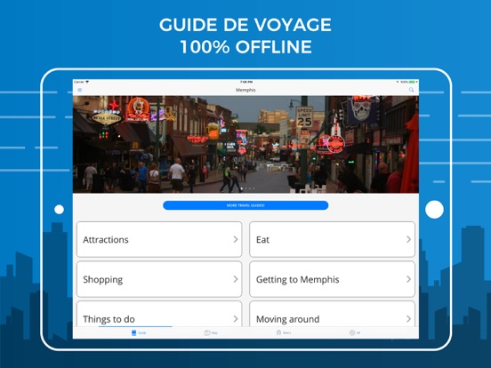 Screenshot #4 pour Memphis Guide de voyage!