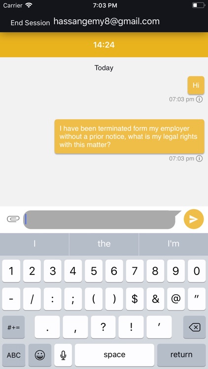 eLawyer (for Clients) screenshot-3
