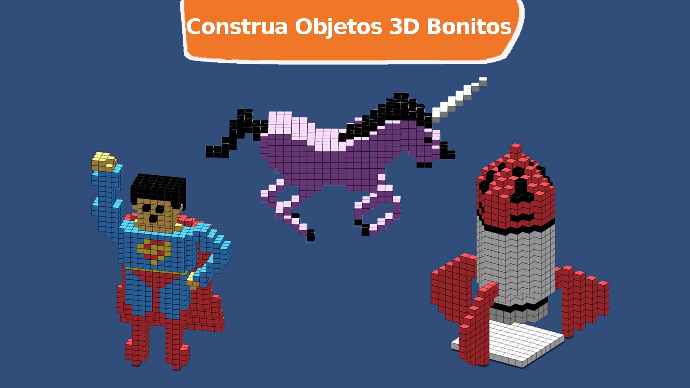 Screenshot do app Blox 3D